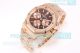 Luxury Clone Audemars Piguet Royal Oak Brown Dial Rose Gold Cal.4401 Chronograph Watch (2)_th.jpg